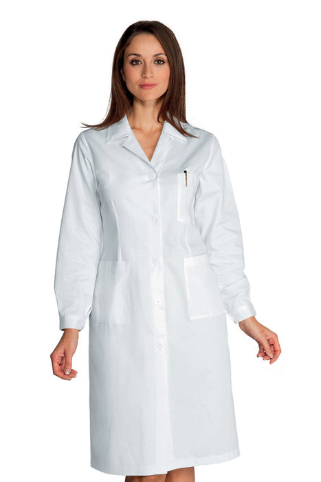 CAMICE MEDICO DONNA COTONE 100%-Corta-4XL