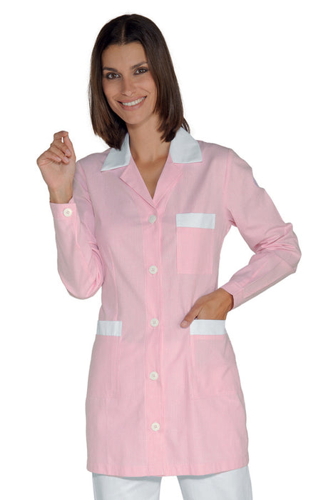 CASACCA MARBELLA RIGATINO ROSA E BIANCO