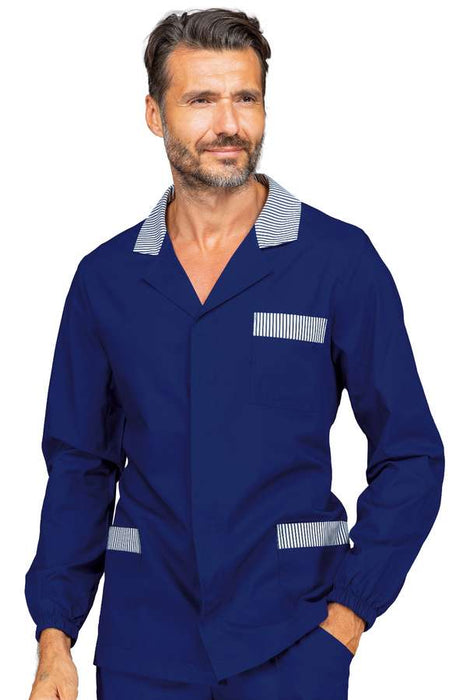 Casacca uomo Peter Blu+Riga Blu