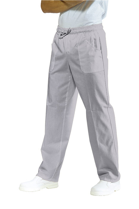 PANTALONE TECNICO RADIOLOGO CON ELASTICO GRIGIO