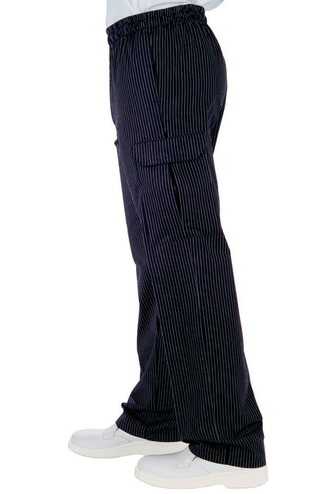 PANTALONE CUOCO PANTACHEF VIENNA NERO ISACCO