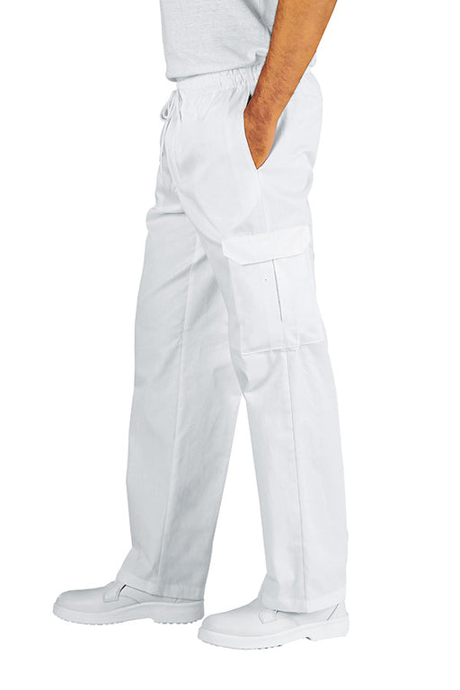 PANTALONE PER CUOCO BIANCO