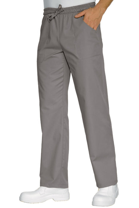 PANTALONE C/ELASTICO SUPERDRY GRIGIO 100% POLIESTERE