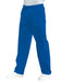 PANTALONE INFERMIERE CON ELASTICO AZZURRO