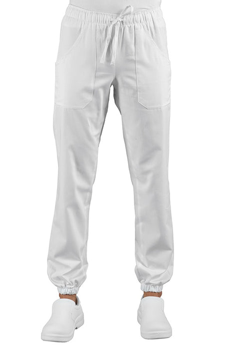 PANTALONE PANTAGIAFFA SATIN BIANCO