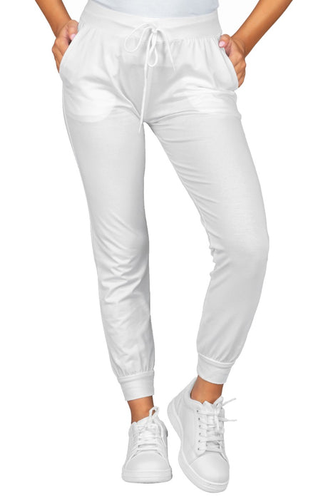 Panta Olimpia Unisex Felpa Bianco- Isacco