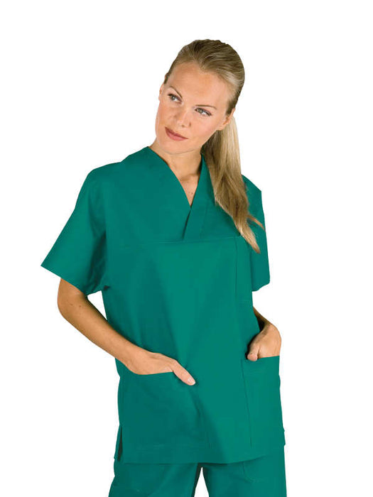 CASACCA COLLO A V VERDE CHIRURGIA-XL