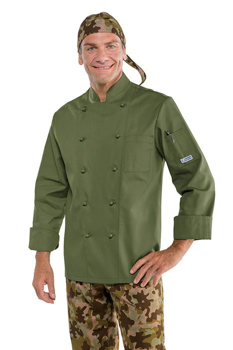 GIACCA CUOCO MILITARE-M-Lunga