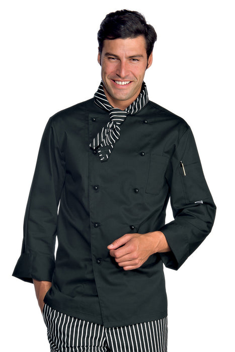 GIACCA CUOCO BLACKCHEF-5XL-Lunga