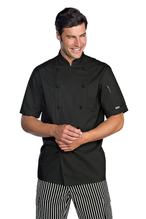 GIACCA CUOCO BLACKCHEF-Corta-3XL