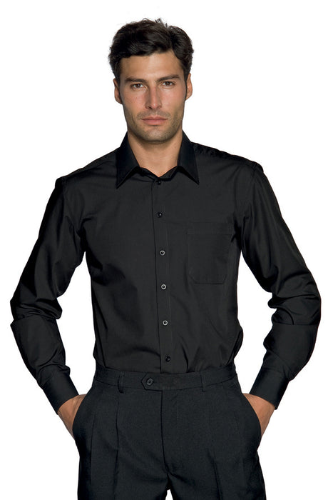 CAMICIA CAMERIERE SLIM CARTAGENA NERA