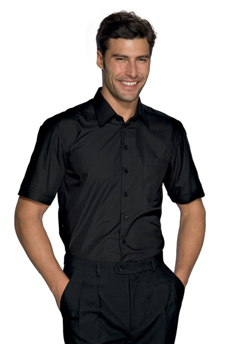 CAMICIA CAMERIERE SLIM CARTAGENA NERA