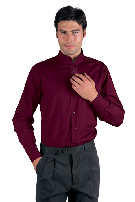 CAMICIA PER CAMERIERE DUBLINO BORDEAUX