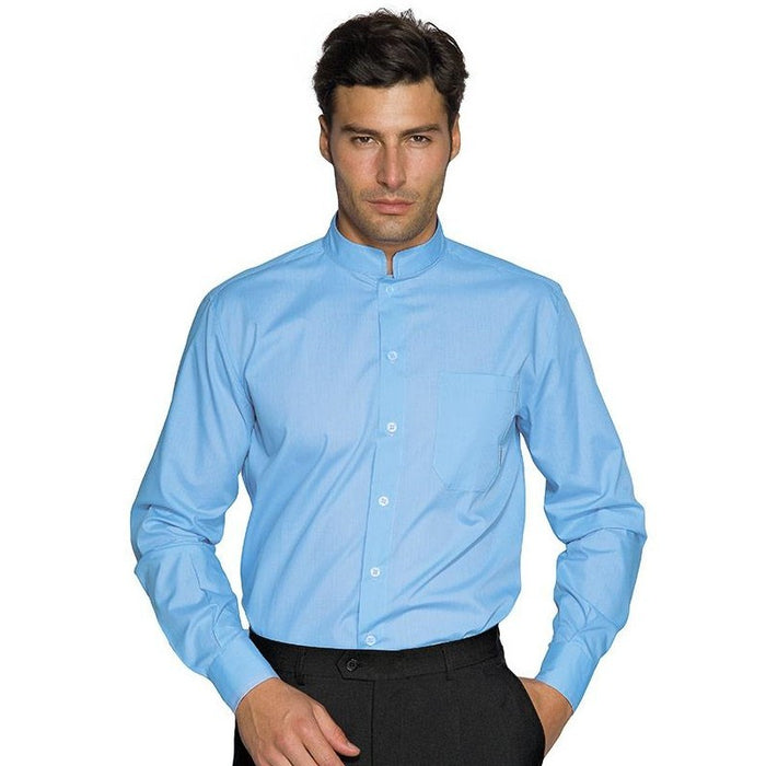 Camicia Unisex azzurra Dublino