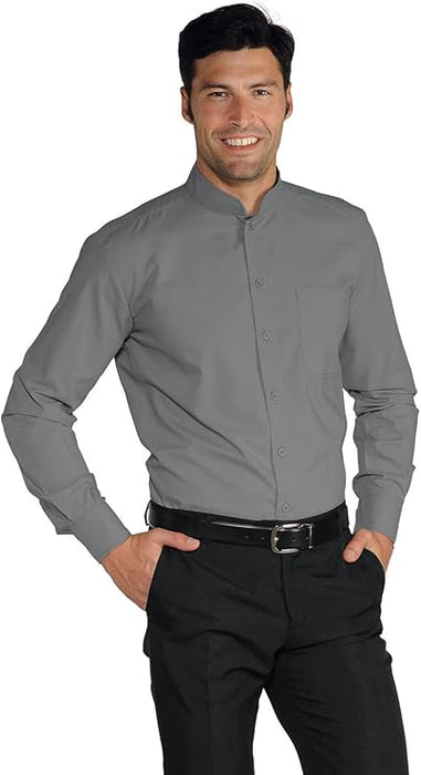 Camicia Unisex Dublino grigia unisex