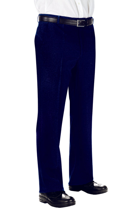  PANTALONE UOMO SENZA PINCES BLU