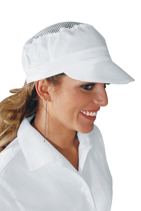 CAPPELLO CHARLY CON RETE BIANCO