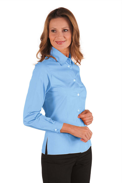 CAMICIA RECEPTIONIST  KYOTO AZZURRO MANICA LUNGA