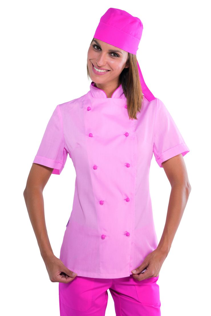 light pink chef coat